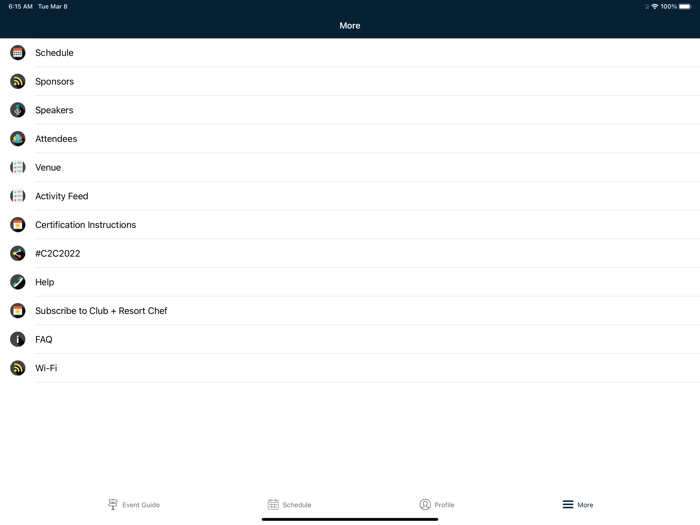 Chef to Chef Conference