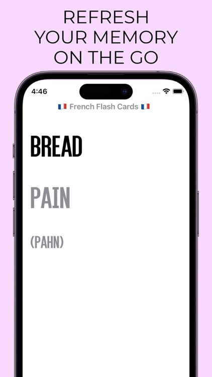 French Flash Cards