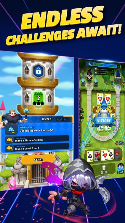 Poker Tower Defense screenshot-5