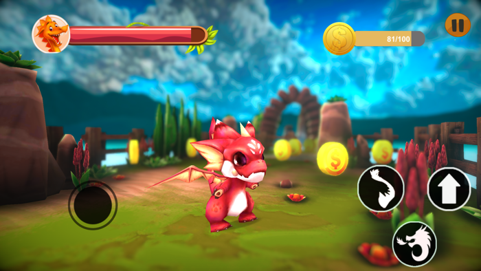 Angry Dragon Land War Story