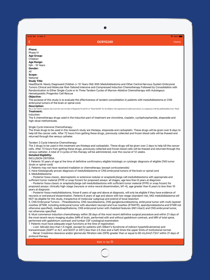 UFHCC Clinical Trial NaviGATOR