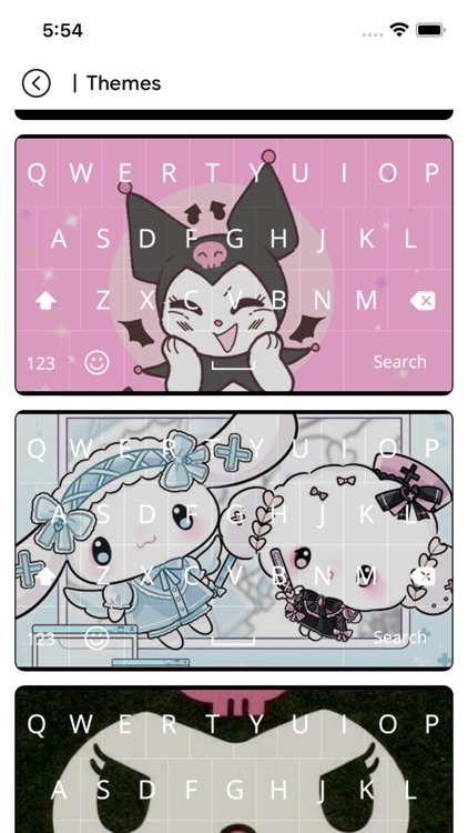 kuromi and melody HD - Themes