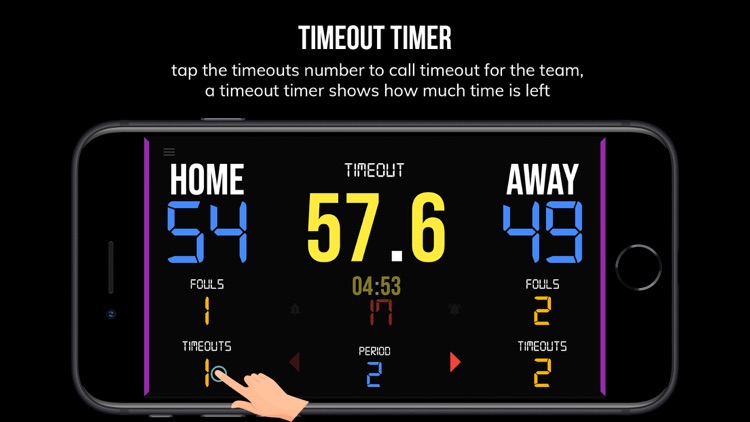 BT Scoreboard - Basketball screenshot-5