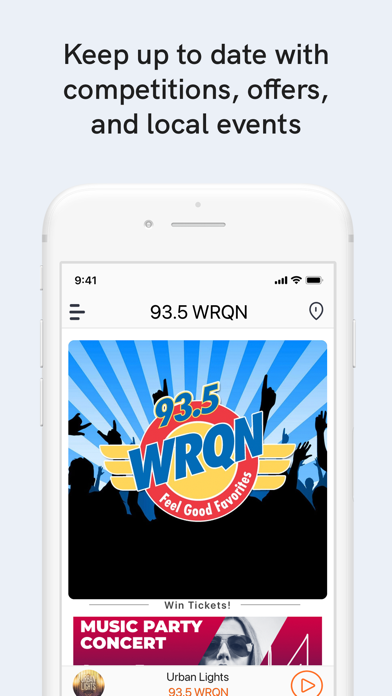 93.5 WRQN screenshot 3