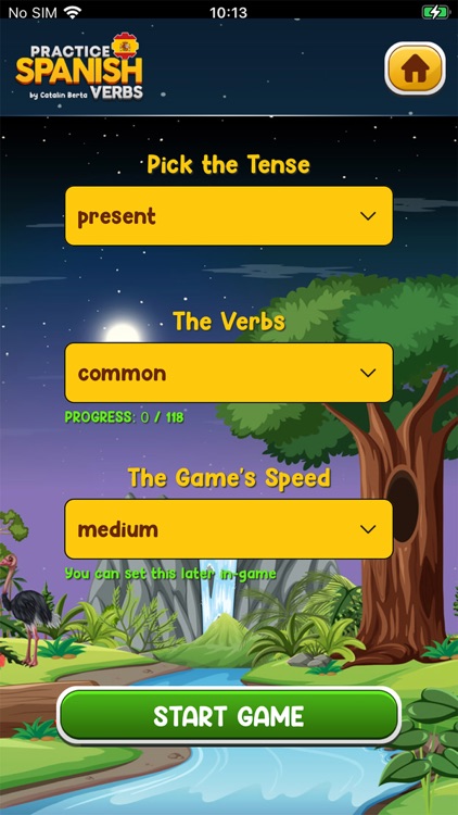 Learn Spanish Verbs Game Extra screenshot-3