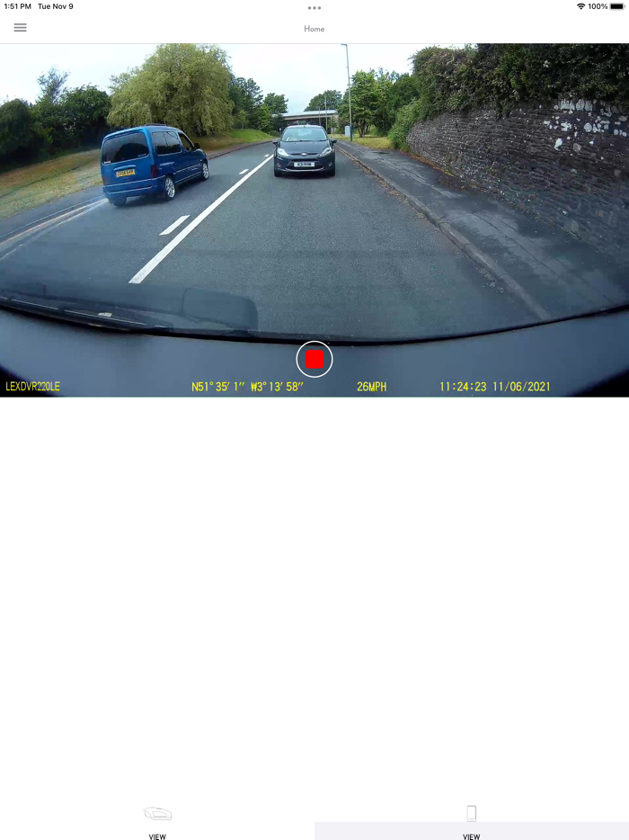 Lexus Dashcam
