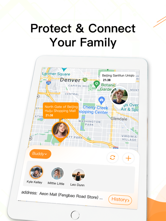 Find Geo-家族と位置情報共有アプリのおすすめ画像1