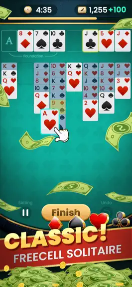 Game screenshot FreeCell Solitaire Cash - Free mod apk