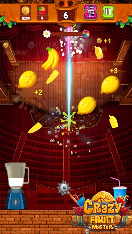 Crazy Juice Fruit Cutting Game screenshot-6