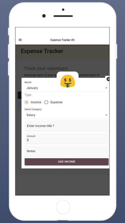 Expense Tracker Manager