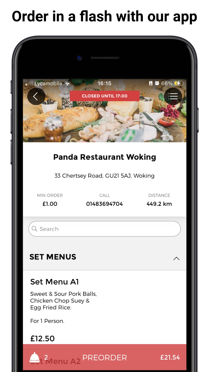 Panda Restaurant Woking