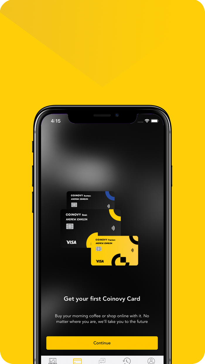 Coinovy Bitcoin Crypto Wallet