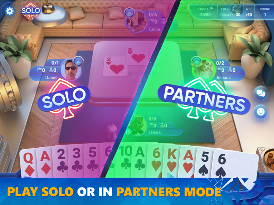 Spades Masters - Card Game screenshot 2