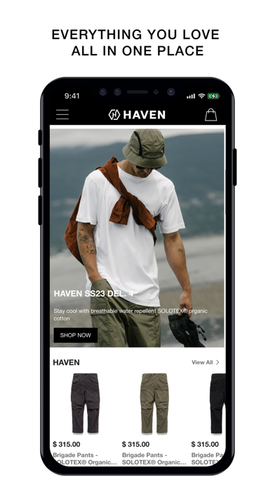 HAVEN App. screenshot 2