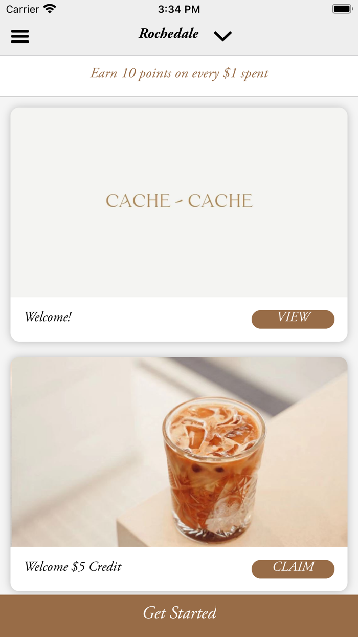 Cache Cache Cafe