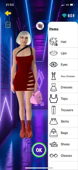 Game screenshot DIVA: Fashion Dress for Girls apk