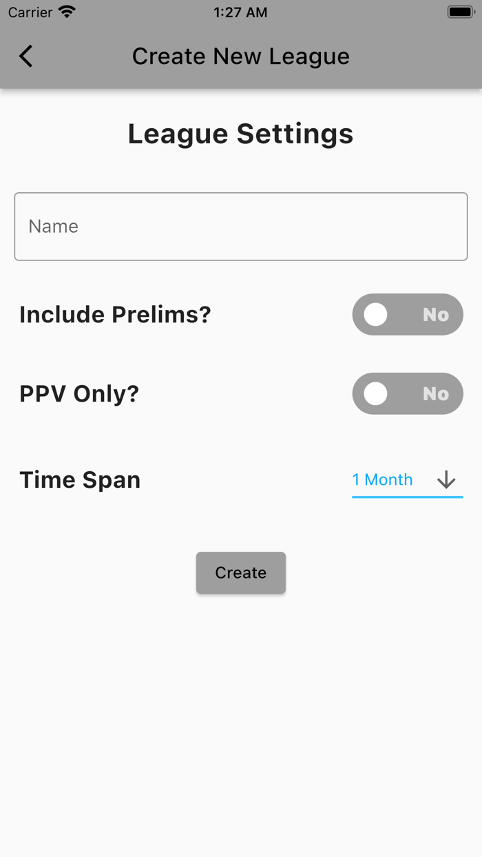 Fantasy Fight League