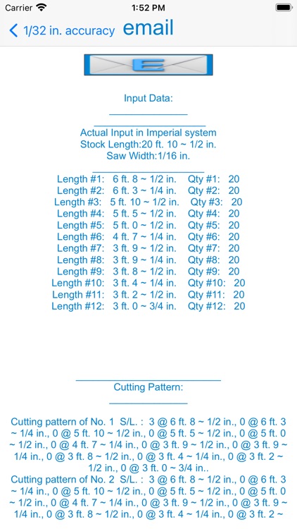 OptiCut 20 Calculator screenshot-9