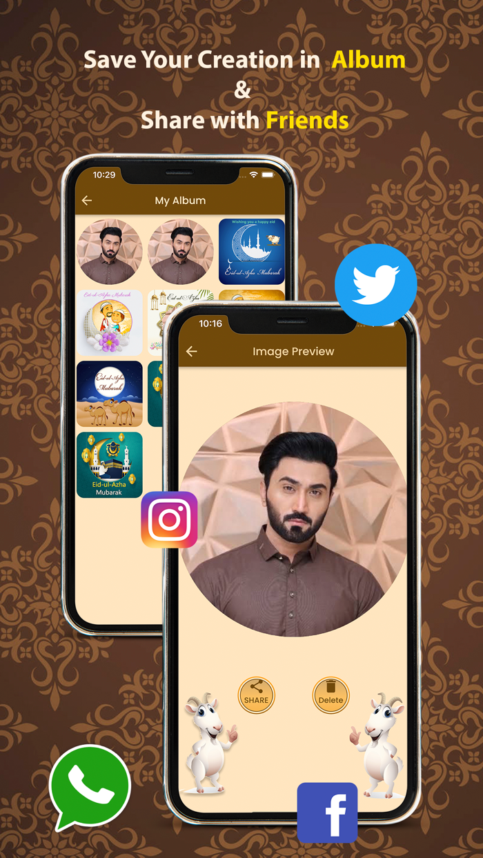 Eid ul Adha GIF  Card Maker