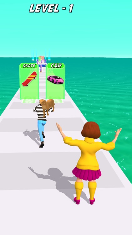 Girl Run 3D - Catch the Thief screenshot-3