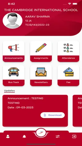 Game screenshot TCIS Communique apk