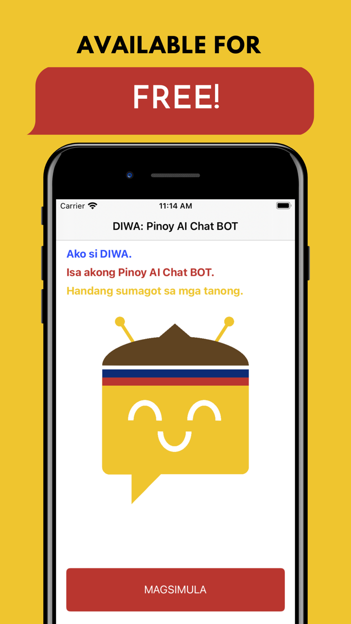 DIWA Pinoy AI Chat BOT