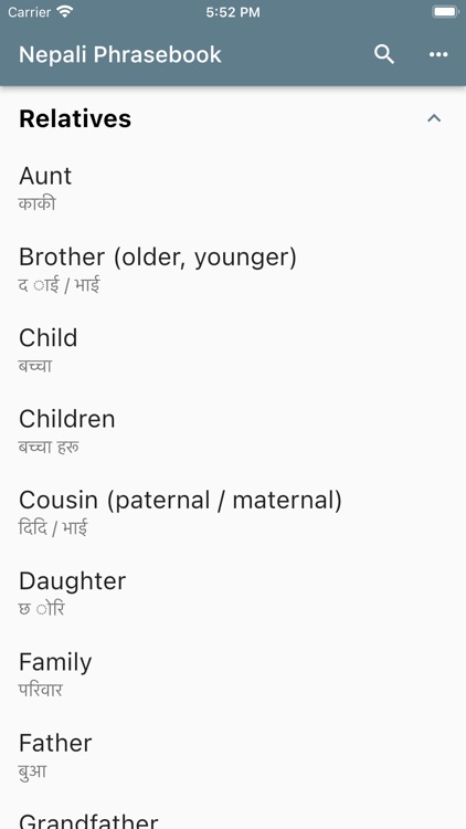 Nepali Phrasebook screenshot-3