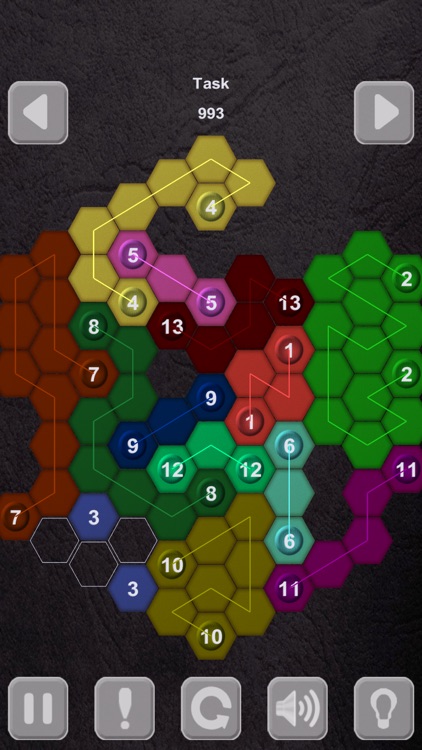 Color Lines. Hexagon screenshot-7