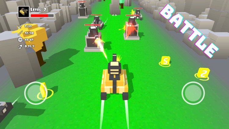 Tank World Match 3D Game