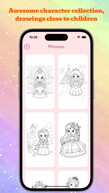 Coloring Pages: Princess screenshot-4