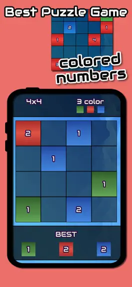 Game screenshot Twelve: Colored Numbers Brain hack