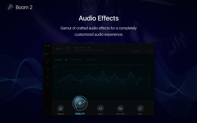 ‎Boom2:Volume Boost & Equalizer Screenshot