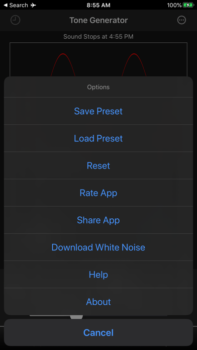 Tone Generator: Audio Sound Hz screenshot 4