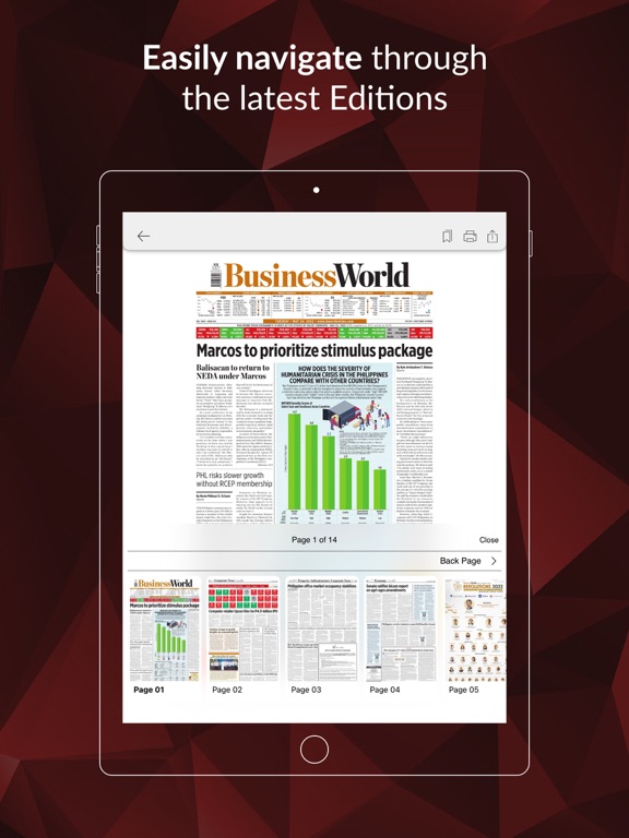 BusinessWorld Philippines screenshot 2