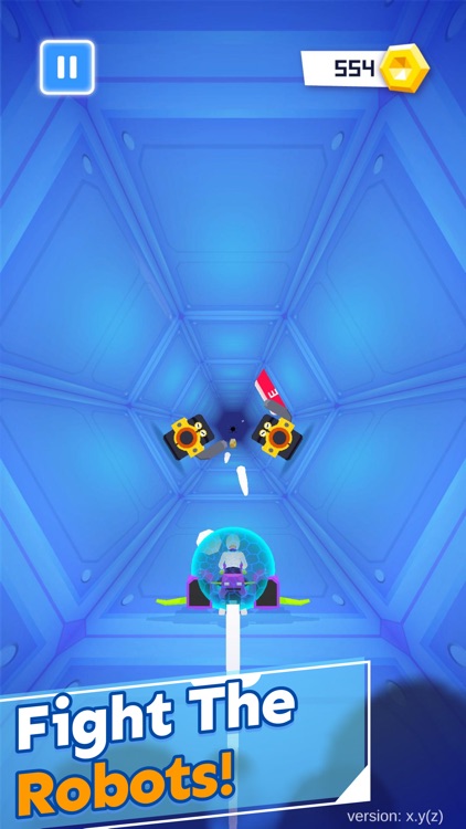 Cyberbike: space tunnel screenshot-3