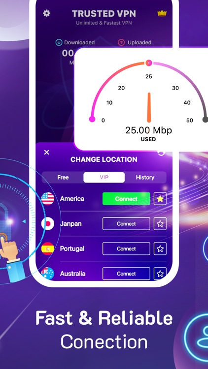 Trusted VPN: VPN Fast & Secure screenshot-4