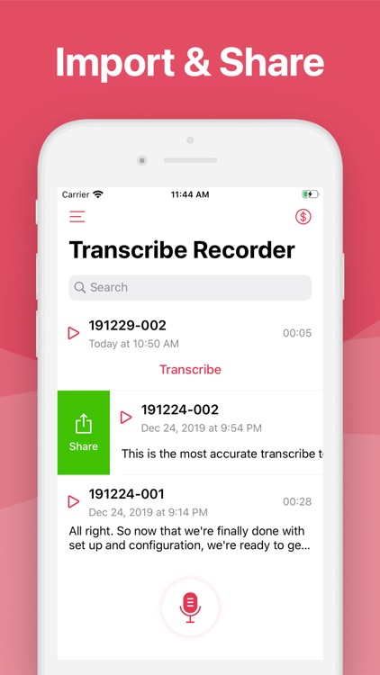 Transcribe Recorder - Memo screenshot-5