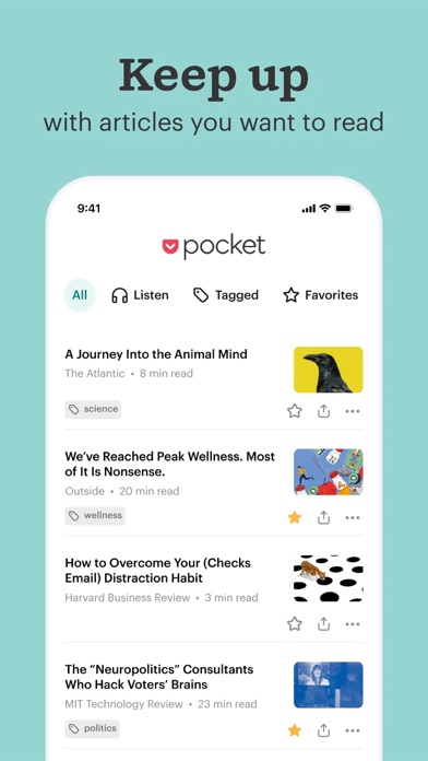 Pocket: Stay Informed Screenshot