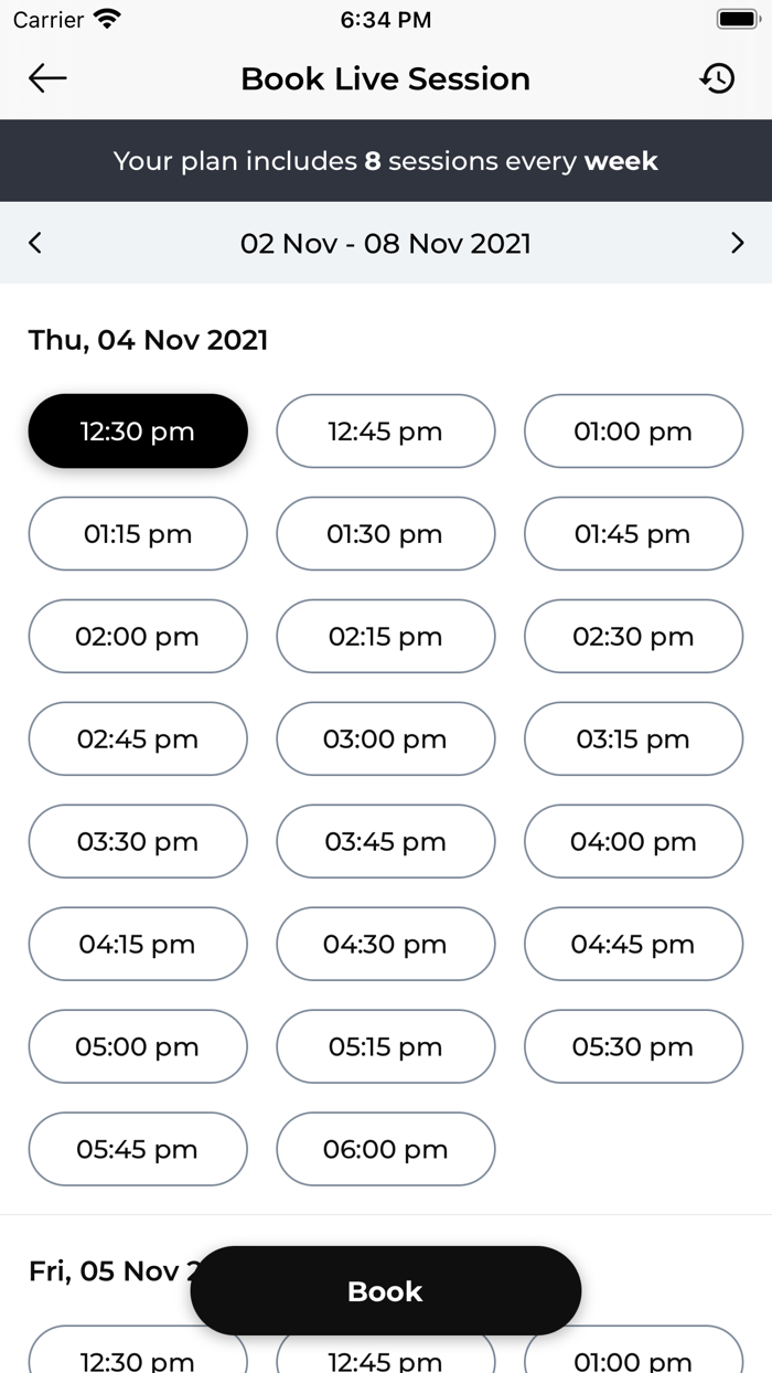 Coach Dan Training app