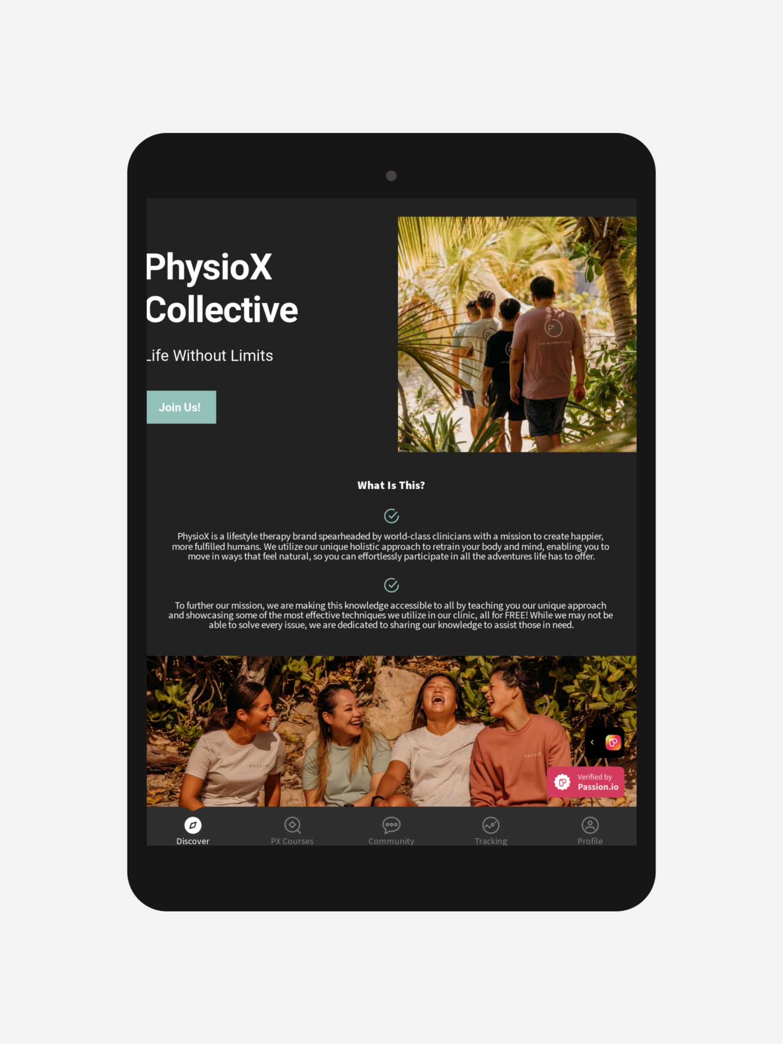 PhysioX Collective screenshot 3