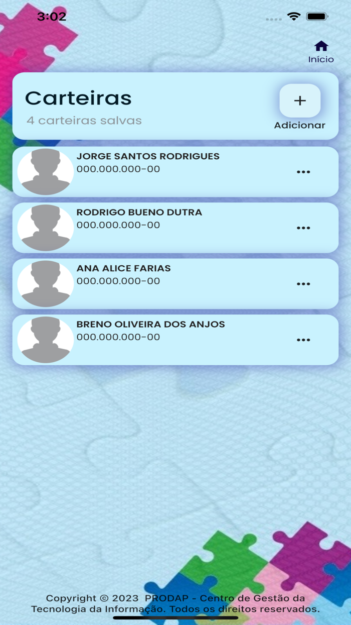 Carteira TEA Digital