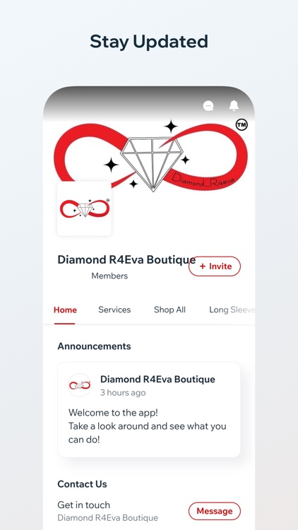 Diamond R4Eva Boutique