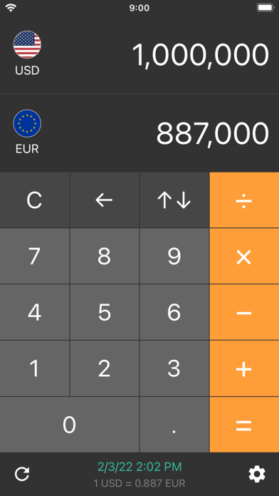 Currency converter calculator! screenshot 2