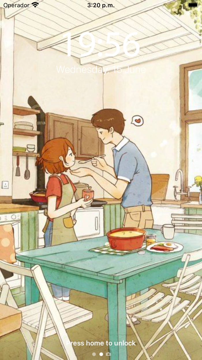 Cute Anime Couple Wallpaper