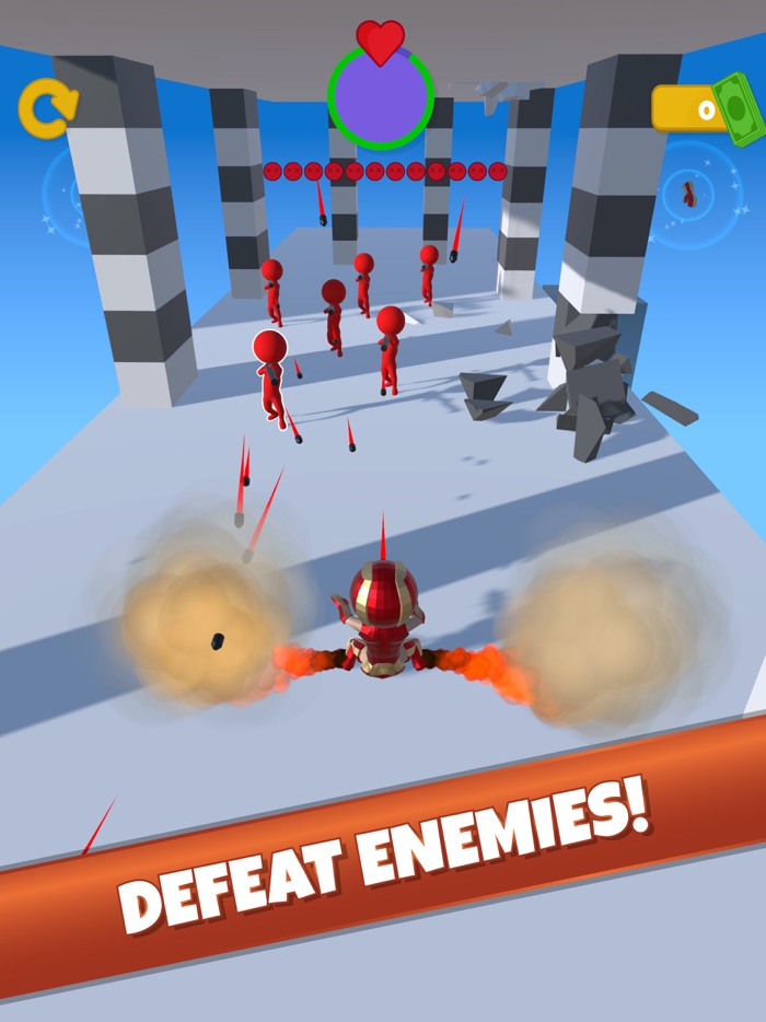 Iron Hero vs Captain