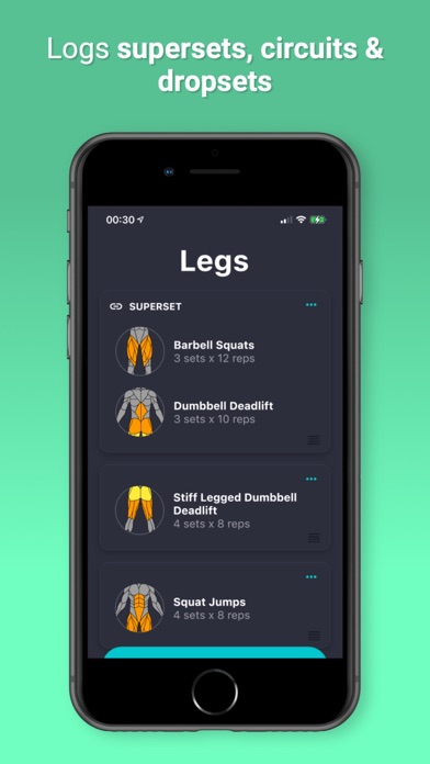 GymStreak: Weight Lifting Log Screenshot