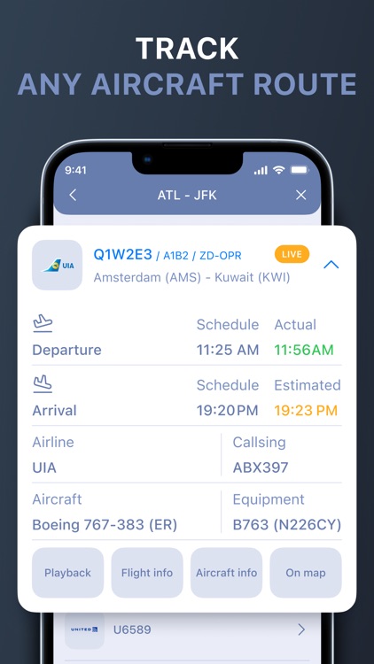 Flight Tracker - Plane Finder screenshot-4