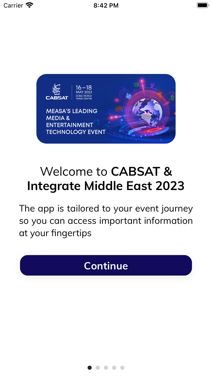 CABSAT  Integrate Middle East