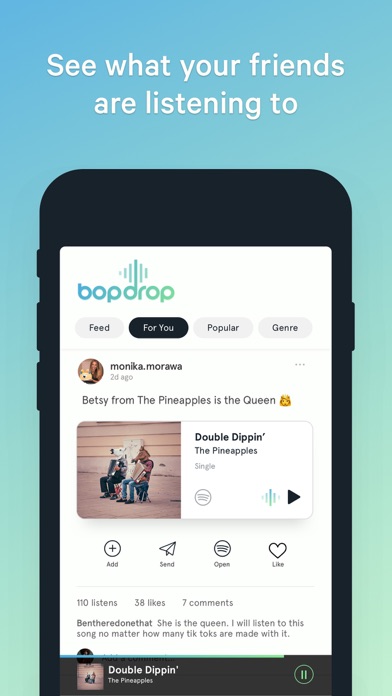 bopdrop - social music for Android - Download Free [Latest Version + MOD]  2022
