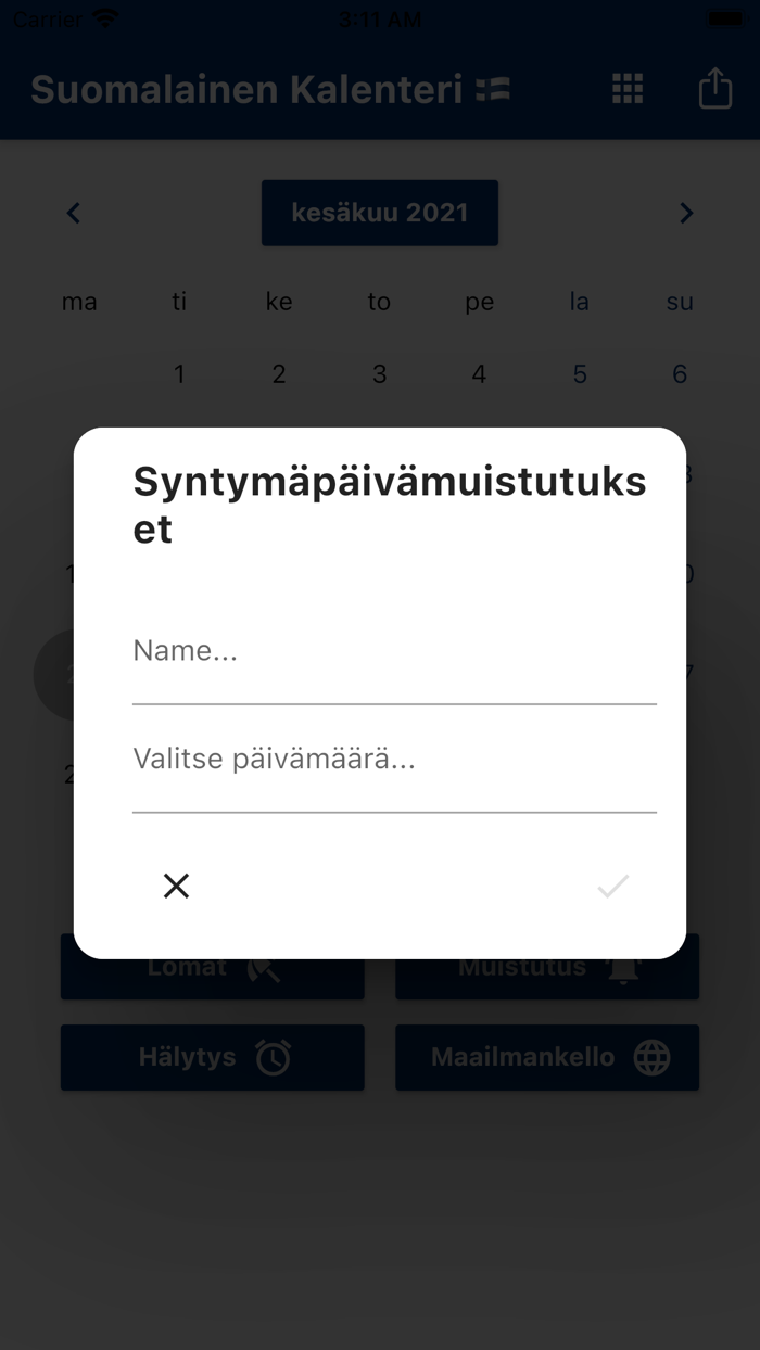 Suomen Kalenteri 2022